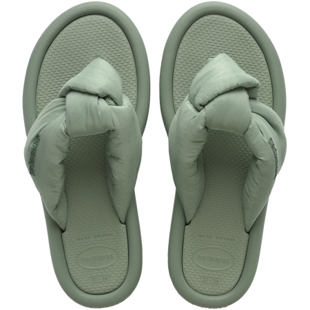 Over Puffed Flip Flops