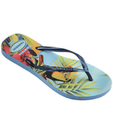 Slim Tropical Flip Flops