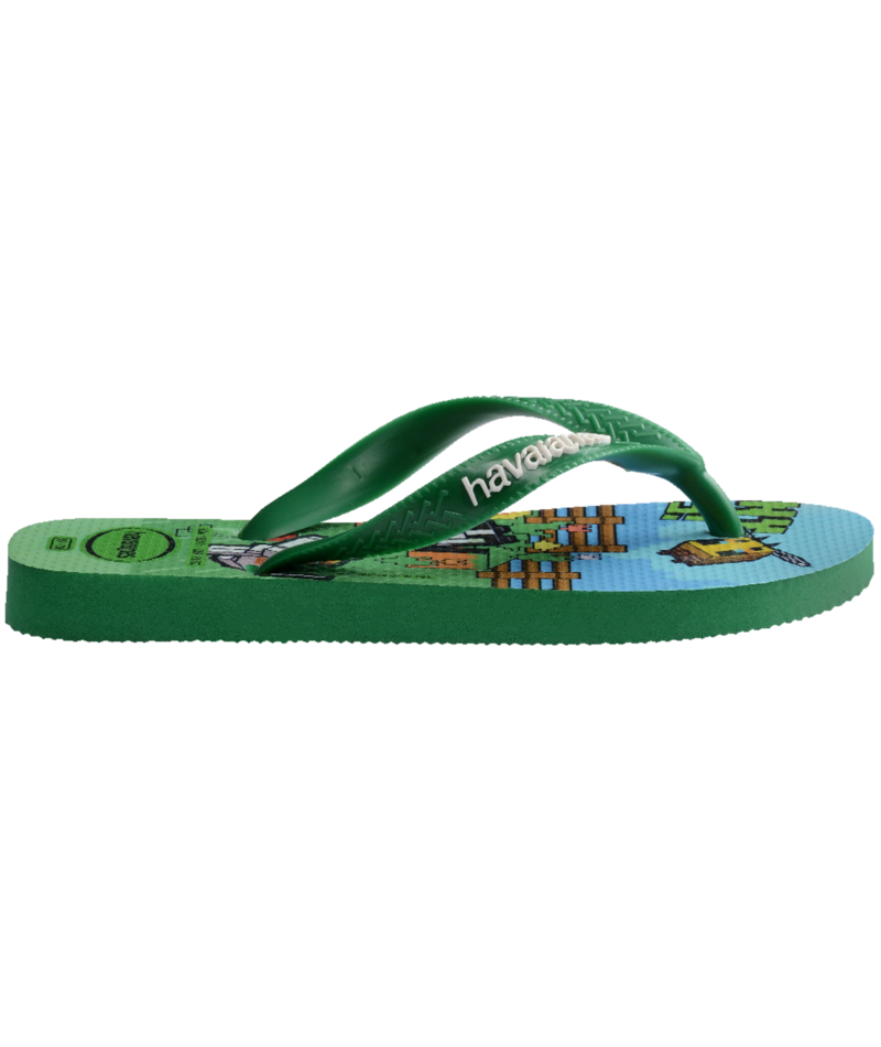 Kids Minecraft Flip Flops