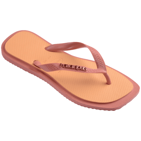 Top Square Fusion Flip Flops