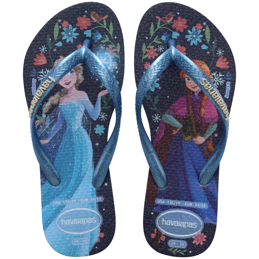 Kids Slim Princess Flip Flops