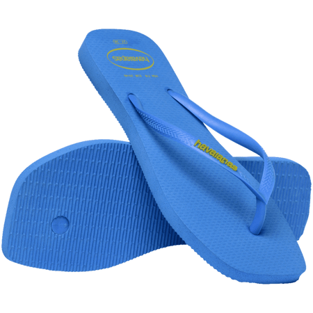 [ONLINE EXCLUSIVE] Slim Square Logo Pop Up Flip Flops