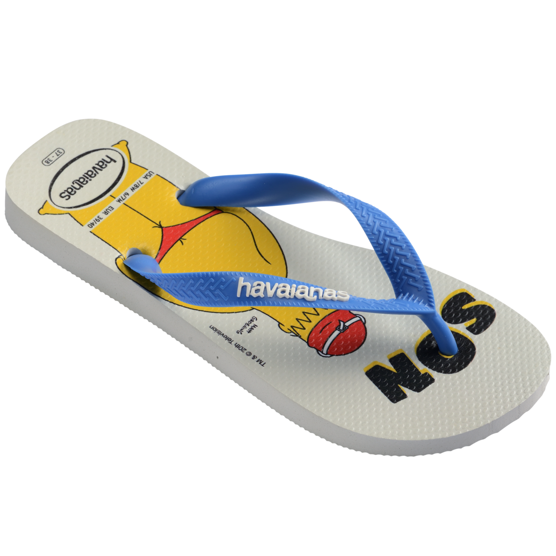 Simpsons Flip Flops