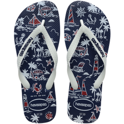[ONLINE EXCLUSIVE] Top Nautical Flip Flops