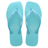 [ONLINE EXCLUSIVE] Slim Square Glitter Neon Flip Flops