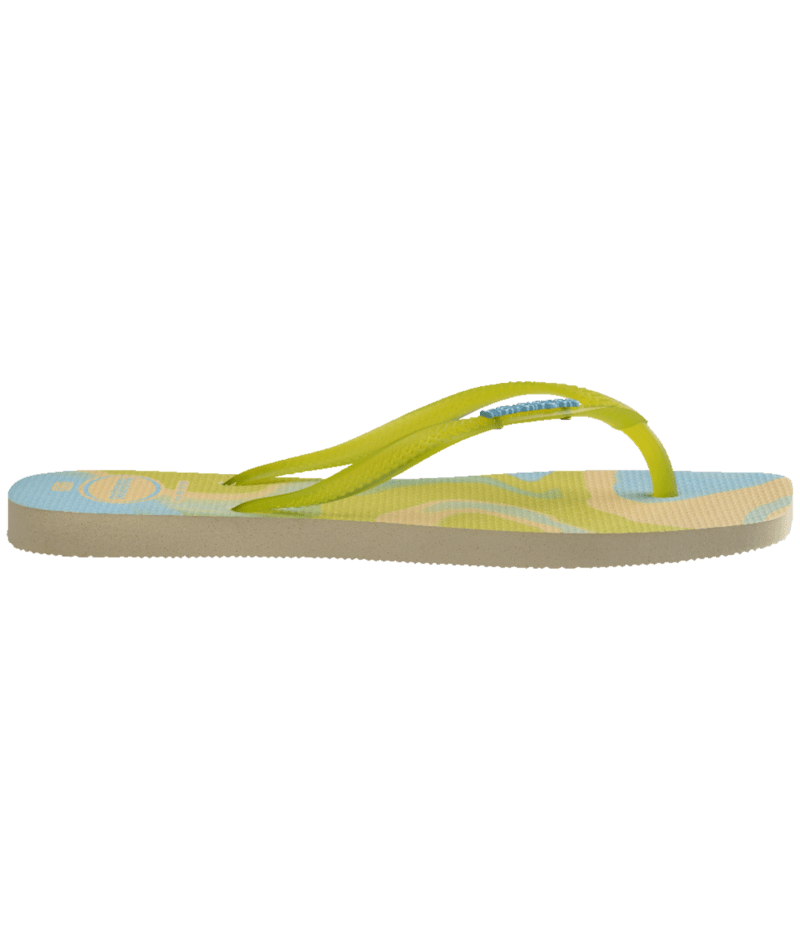 [ONLINE EXCLUSIVE] Slim Square Jelly Flip Flops