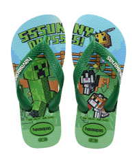 Kids Minecraft Flip Flops