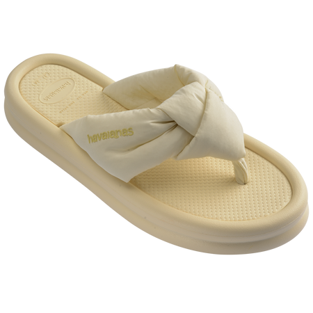 Over Puffed Flip Flops