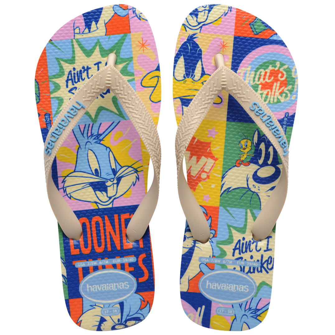Top Warner Classics Flip Flops