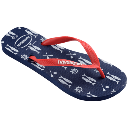 [ONLINE EXCLUSIVE] Top Nautical Flip Flops