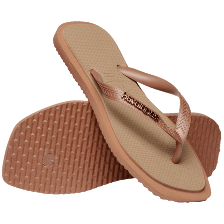 Top Square Fusion Flip Flops