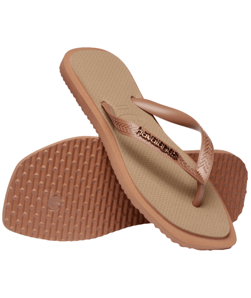 Top Square Fusion Flip Flops