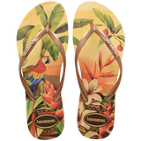 Slim Tropical Flip Flops