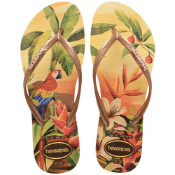 Slim Tropical Flip Flops