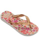 Kids Flores Flip Flops