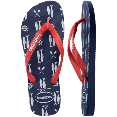 Top Nautical Flip Flops