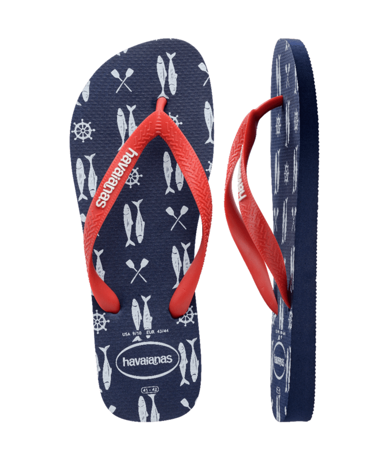 Top Nautical Flip Flops
