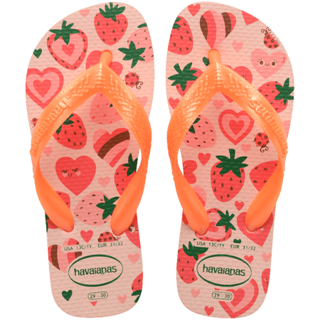 Kids Flores Flip Flops