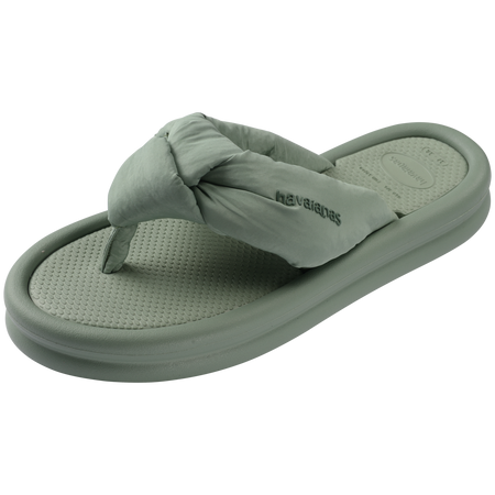 Over Puffed Flip Flops