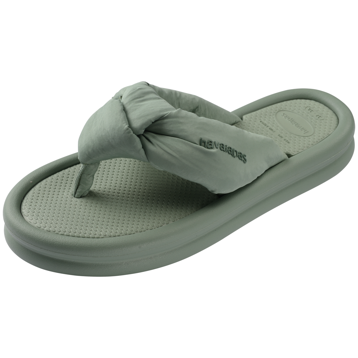 Over Puffed Flip Flops
