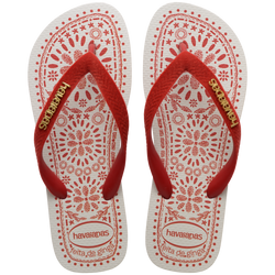 Havaianas Top Bordado Flor Flip Flops