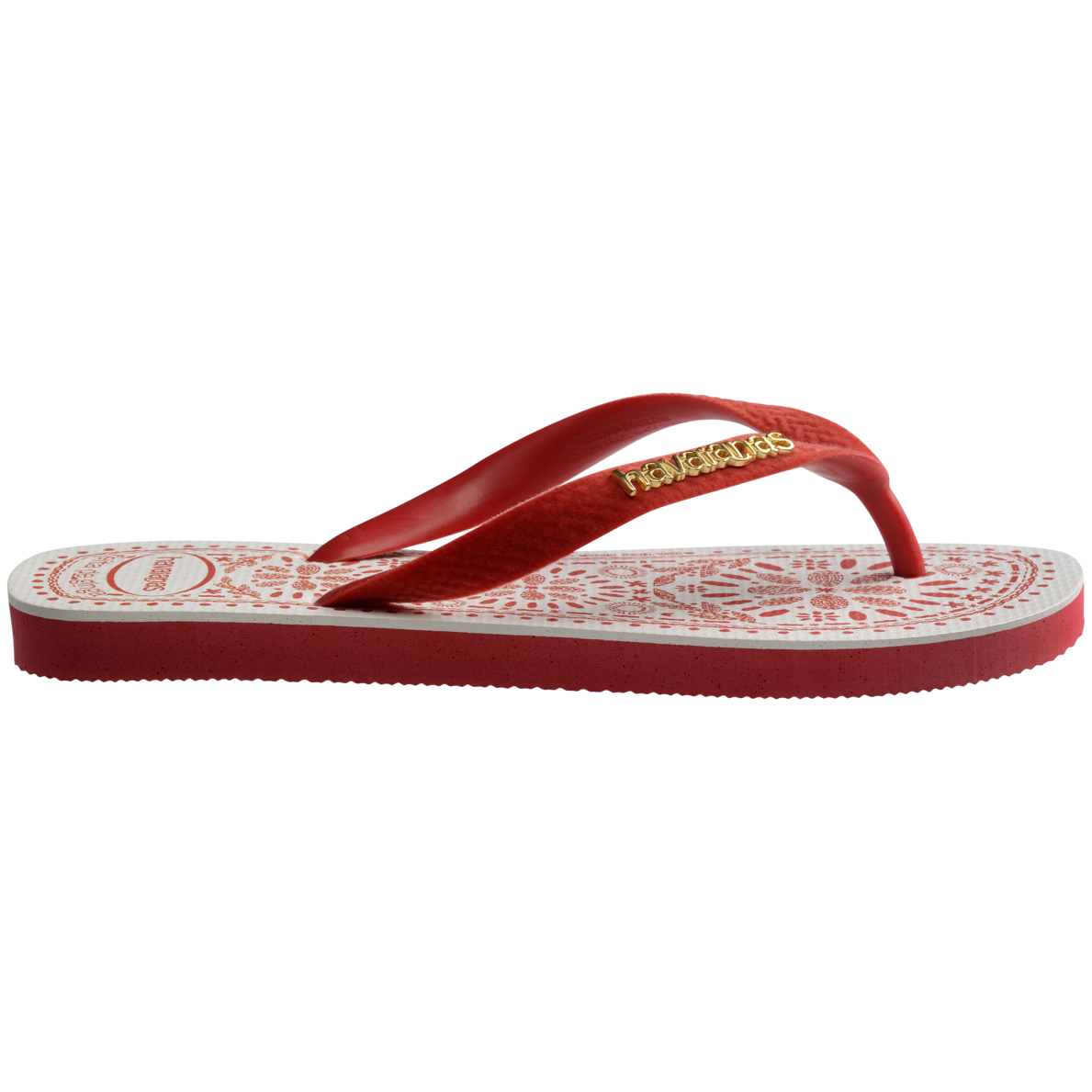 Havaianas Top Bordado Flor Flip Flops