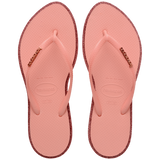 Slim Point Glitter Flip Flops