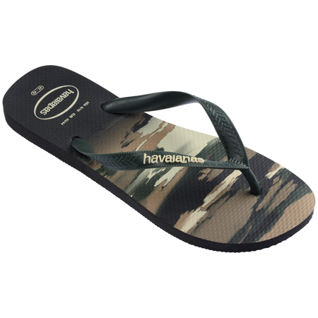 Top Camu Flip Flops