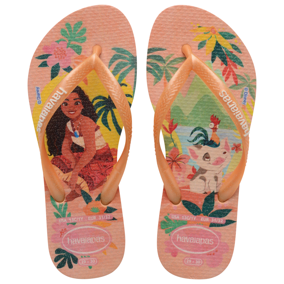 Kids Slim Princess Flip Flops