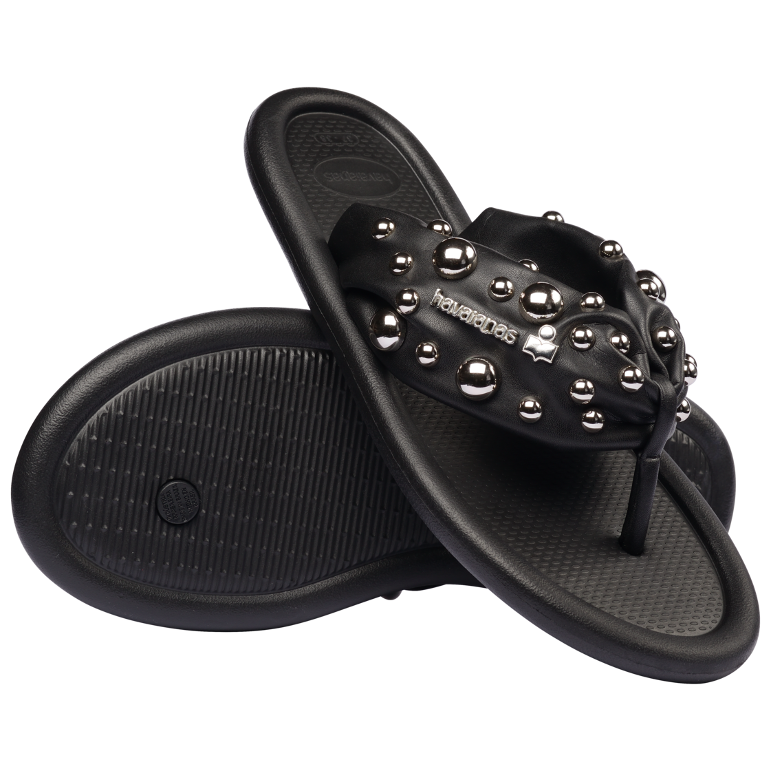Havaianas Isabel Marant Maxi Puffed Studs Flip Flops