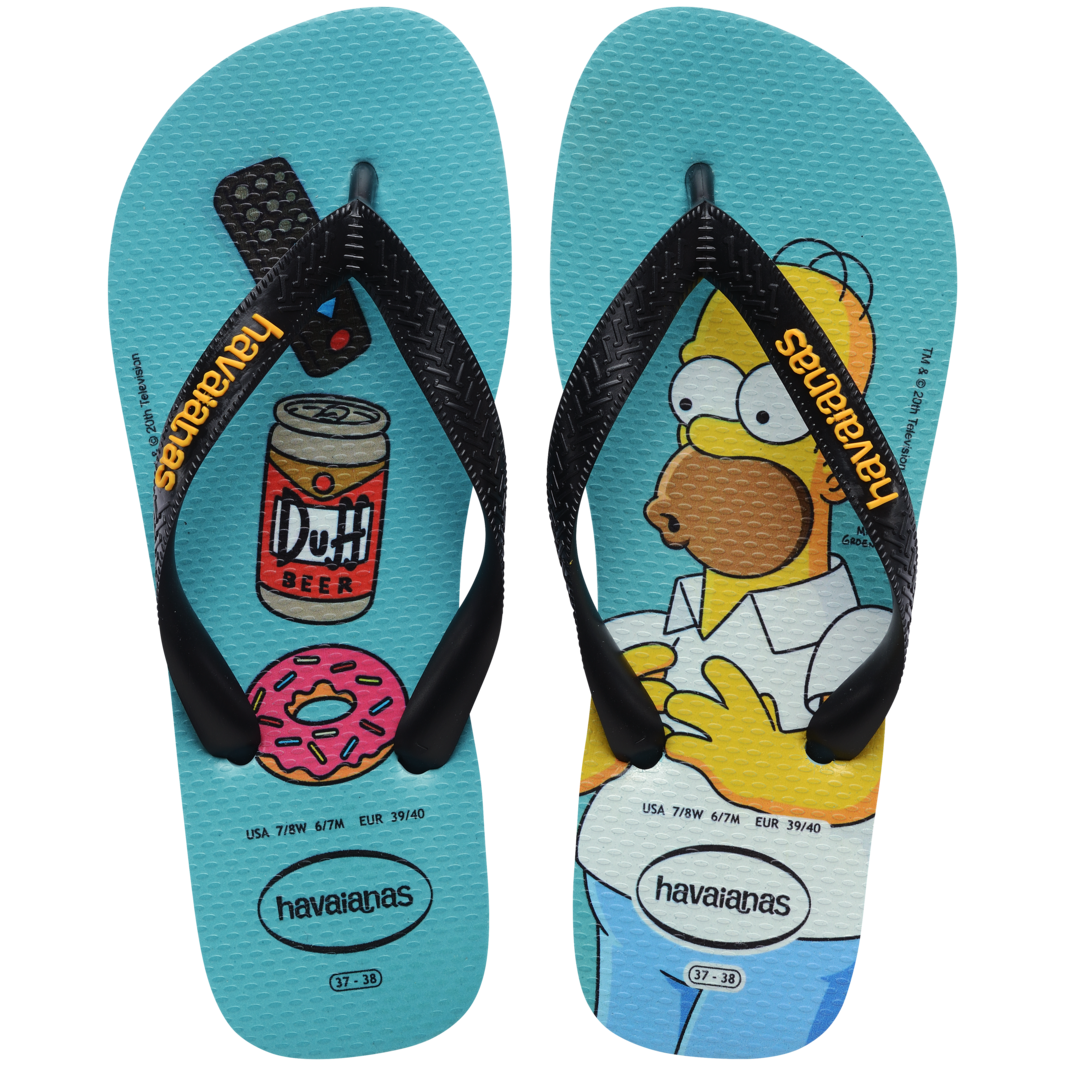 Simpsons Flip Flops
