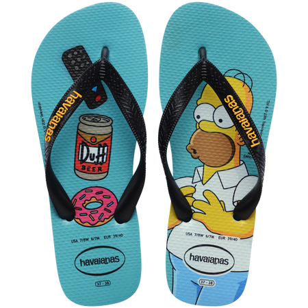Simpsons Flip Flops