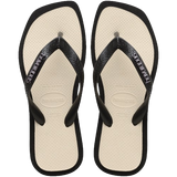 Top Square Fusion Flip Flops