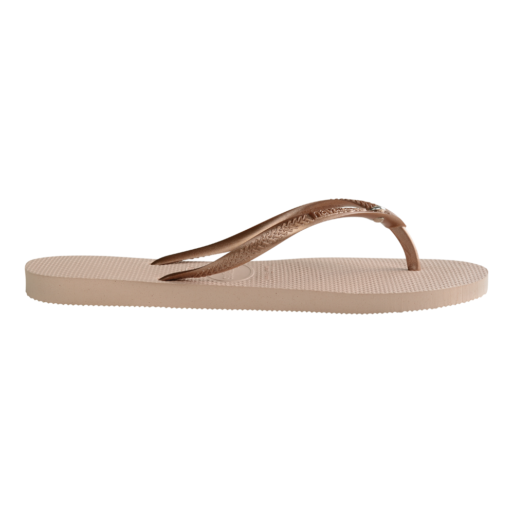 Swarovski Slim Crystal Flip Flops