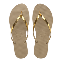 You Metallic Sandals
