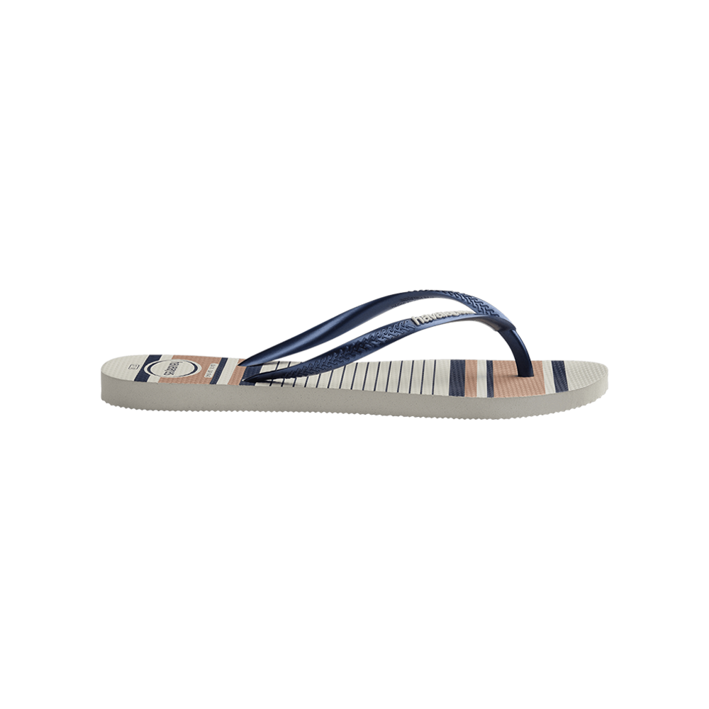 Slim Nautical Flip Flops