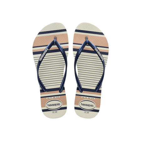 Slim Nautical Flip Flops