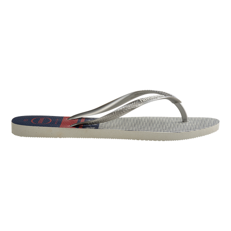 Slim Nautical Flip Flops