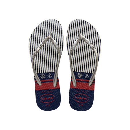 Slim Nautical Sandal Jepit
