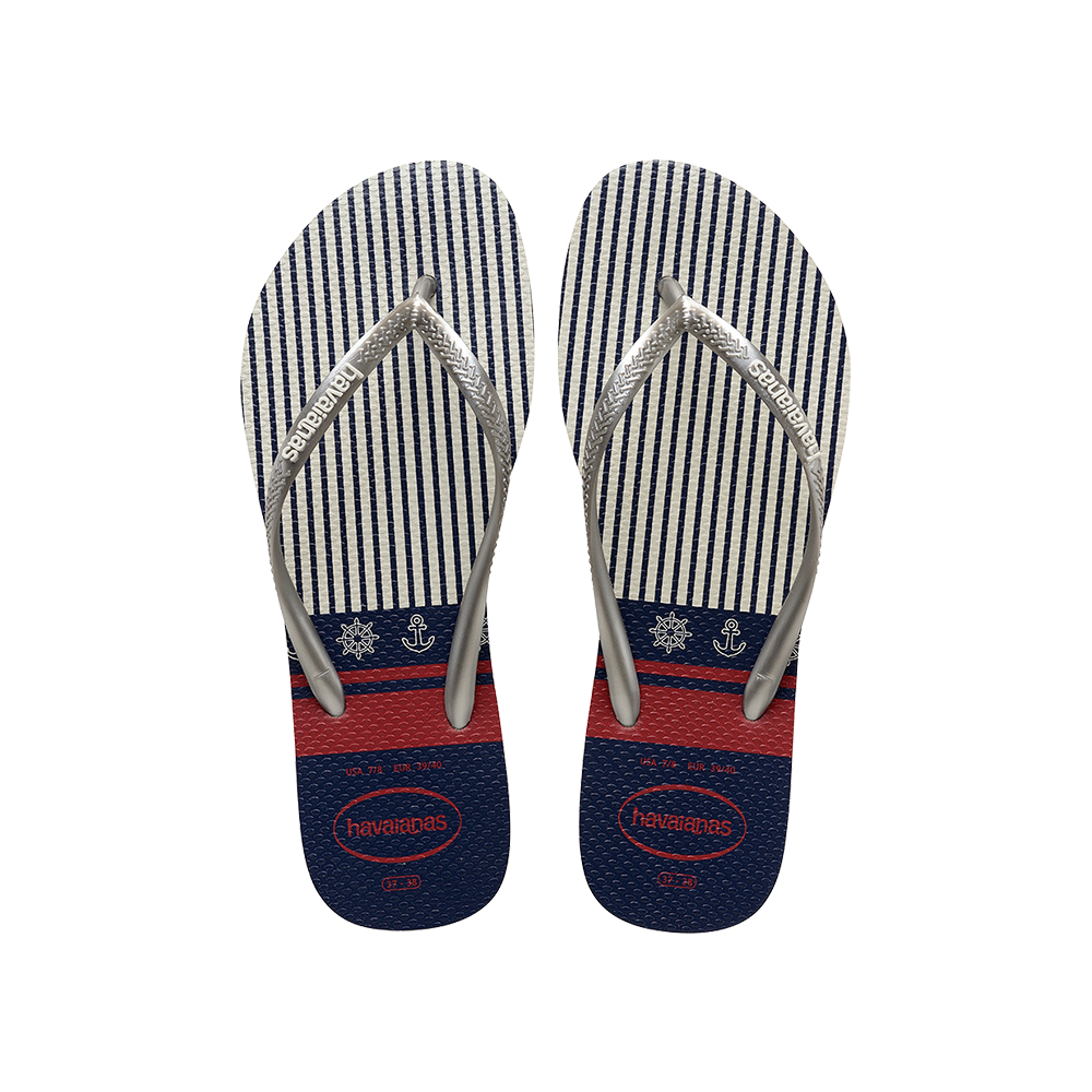 Slim Nautical Sandal Jepit
