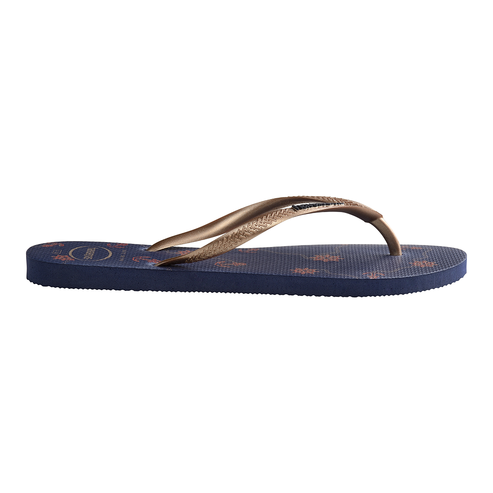 Slim Nautical Flip Flops