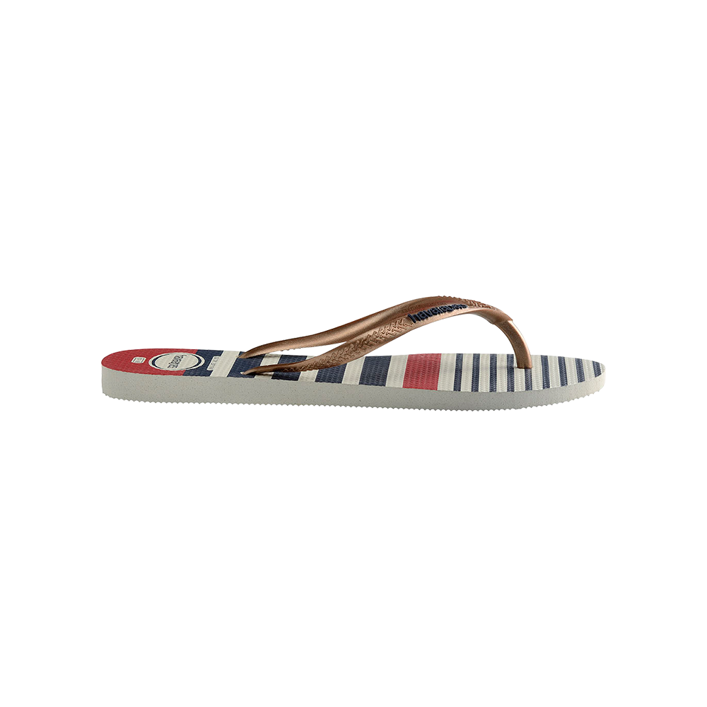 Slim Nautical Flip Flops