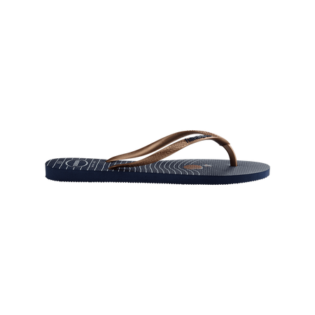Slim Nautical Flip Flops