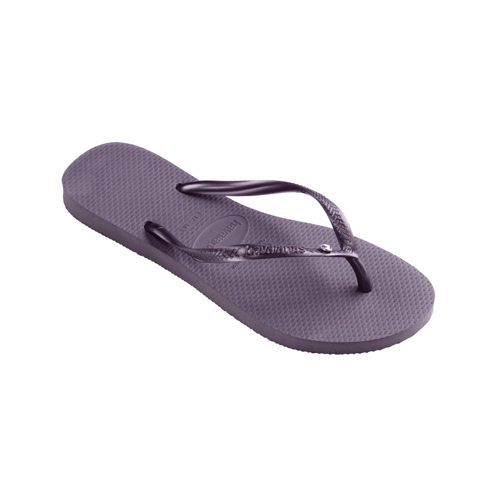 Swarovski Slim Crystal Flip Flops