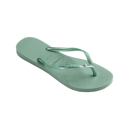 Swarovski Slim Crystal Flip Flops