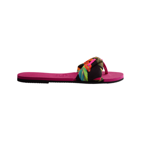 Slide Trop Print Sandals