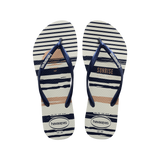 Slim Nautical Flip Flops