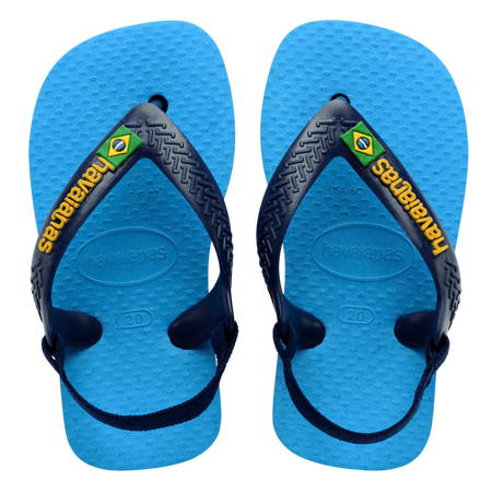 Baby Brasil Logo Flip Flops