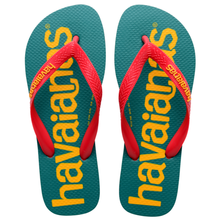 Top Logomania 2 Flip Flops