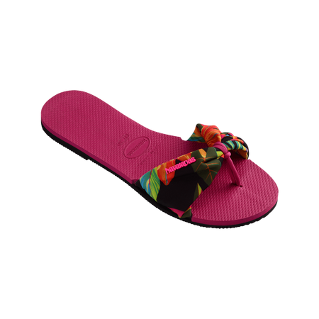 Slide Trop Print Sandals